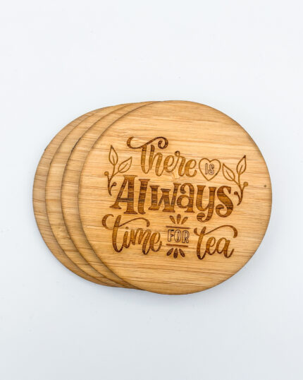 There is Always Time for Tea coasters - round 4