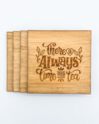 There is Always Time for Tea coasters - sqaure 4