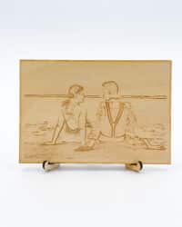 Engraved Photo Contour