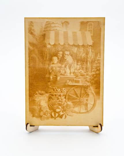 Engraved Photo Full Background